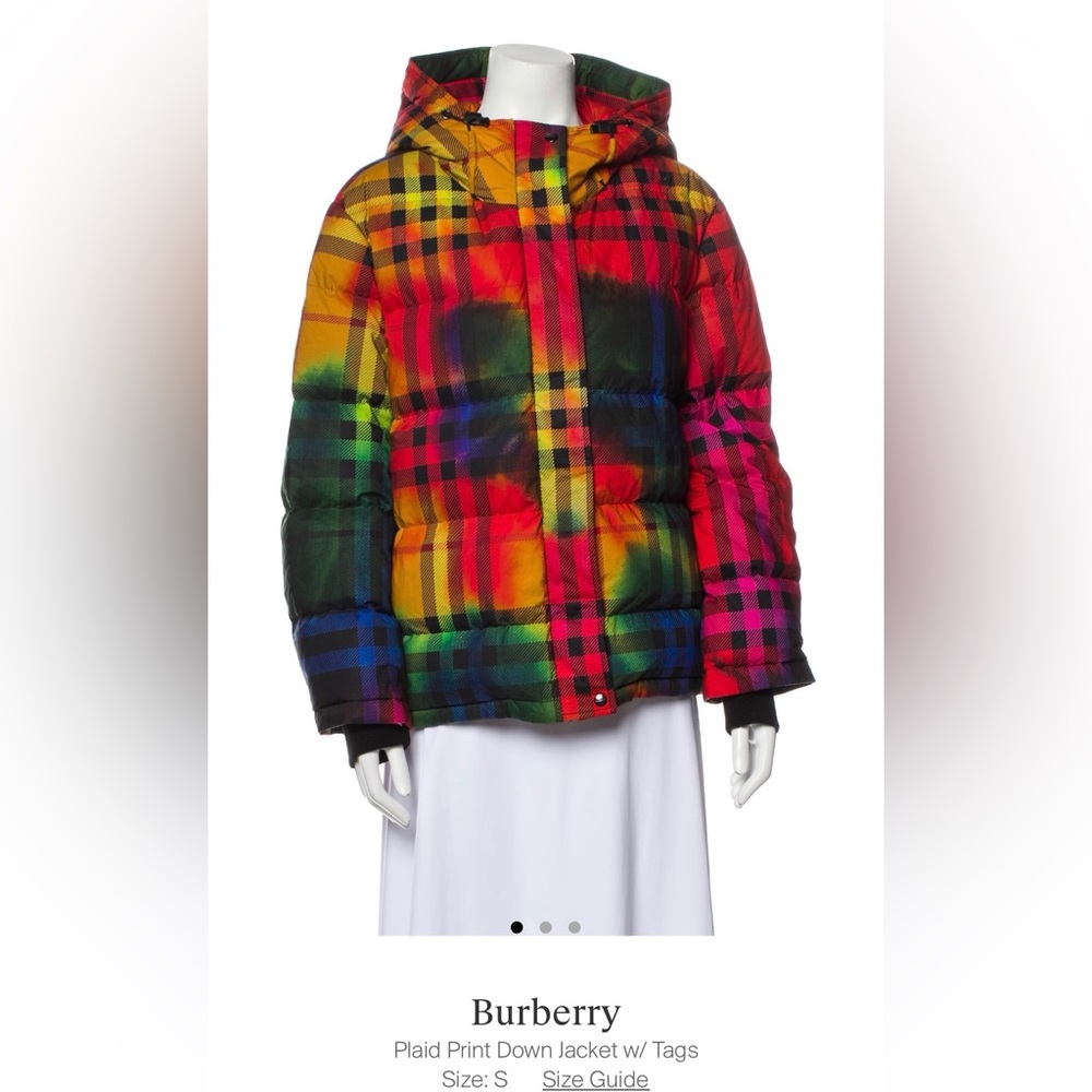 SOLD ON TRR … Burberry Down Jacket.
